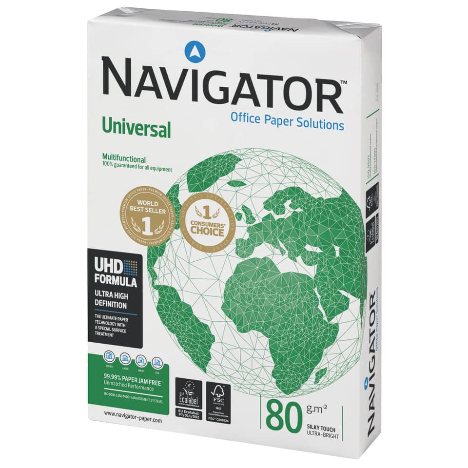 Kopierpapier Universal - A4, 80 g/qm, weiß, 500 Blatt