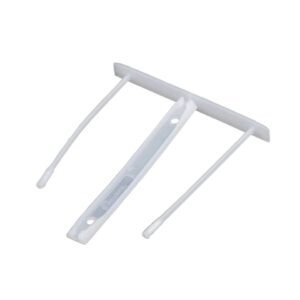 Bankers Box® Archivclip - Kunststoff, 107 x 90 x 10 mm, weiß