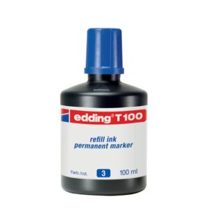 T 100 Nachfülltinte - 100 ml, blau