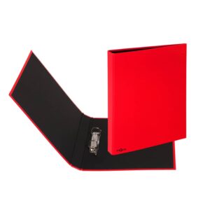 Ringbuch Basic Colours - A4, 2-Ring, Ring-Ø 20mm, rot