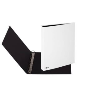 Ringbuch Basic Colours - A4, 4-Ring, Ring-Ø 25mm, weiß