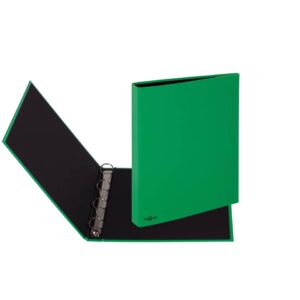 Ringbuch Basic Colours - A4, 4-Ring, Ring-Ø 25mm, grün