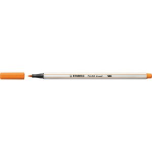 Premium-Filzstift Pinselspitze Pen 68 brush - Einzelstift - orange