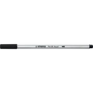 Premium-Filzstift Pinselspitze Pen 68 brush - Einzelstift - schwarz