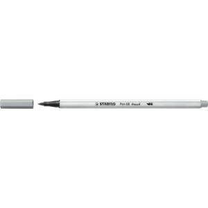 Premium-Filzstift Pinselspitze Pen 68 brush - Einzelstift - mittelgrau