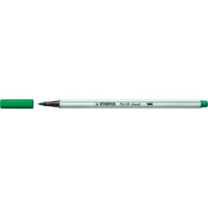 Premium-Filzstift Pinselspitze Pen 68 brush - Einzelstift - smaragdgrün