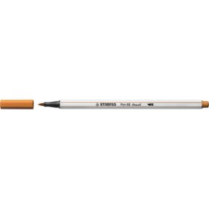 Premium-Filzstift Pinselspitze Pen 68 brush - Einzelstift - ocker dunkel