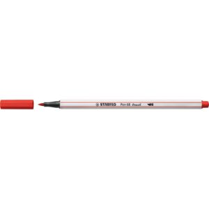 Premium-Filzstift Pinselspitze Pen 68 brush - Einzelstift - carminrot