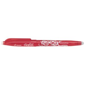 Tintenroller FriXion Ball 0.5 - 0,3 mm, rot, radierbar