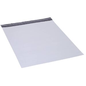 Folienversandtasche - 400 x 500 mm, 100 Stück, weiß