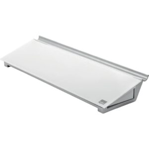 Glas Memoboard Diamond - 46 x 6 x 15 cm, weiß