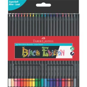 Black Edition Buntstift - 24er Kartonetui