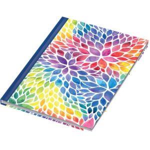 Notizbuch Aquarell - A4, Hardcover, blanko, 96 Blatt
