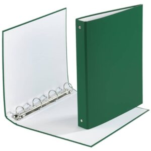 Ringmappe, A4, 4-Ring, 30mm, grün