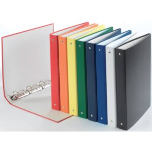 Ringmappe, A4, 4-Ring, 30mm, sortiert