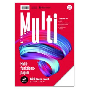 Multifunktionspapier 7X PLUS - A4, 120 g/qm, weiß, 50 Blatt