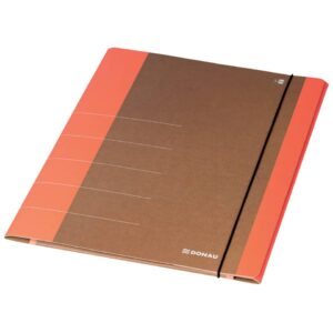 Gummizugmappe Life, A4, Karton, neonorange