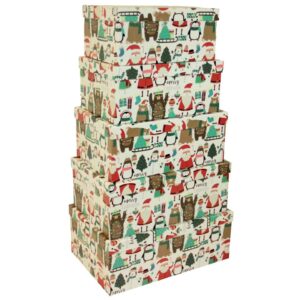 Weihn. Geschenkkarton Kinder - 5-tlg.