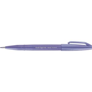 Kalligrafiestift Sign Pen Brush - Pinselspitze, blauviolett
