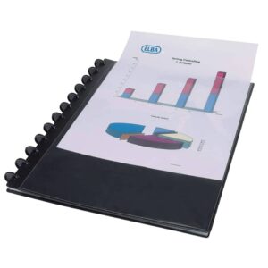 Ringmappe image overhead vario-zipp - A4, 20 Hüllen, 235 x 310 mm, schwarz