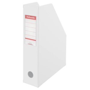 Stehsammler, A4, Pappe mit PVC-umschweißt, weiß