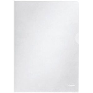 Sichthülle Standard Plus, A4, PP, genarbt, 100 Stück, farblos