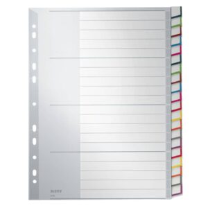 1278 Register - PP, blanko, A4, 20 Blatt, grau