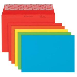 Briefumschlag Color - C6, Kleinpackung 20 Stück, 5 Farben sortiert, haftklebend