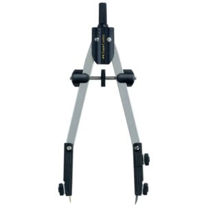 Schnellverstellzirkel abgeknickt - Ø340 mm, 170 mm, Gelenken und Zapfen, Etui