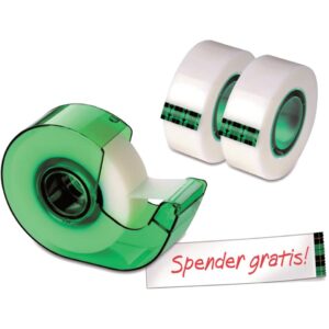 Klebeband Magic 810 Promotion, 3 Rollen Klebefilm 25m x 19mm + Handabroller gratis