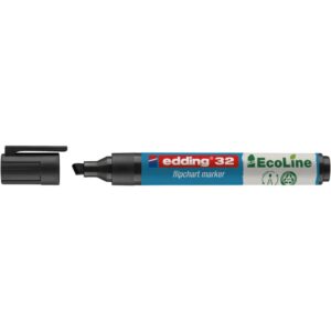 32 Flipchartmarker EcoLine - nachfüllbar, 1 - 5 mm, schwarz