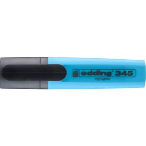 345 Textmarker highlighter - neonhellblau, nachfüllbar