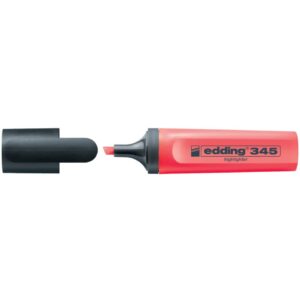 345 Textmarker highlighter - neonrot, nachfüllbar