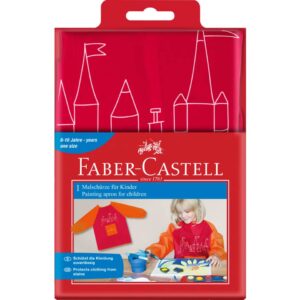 Malschürze rot/orange