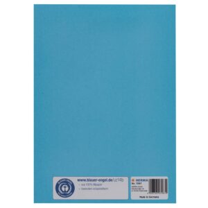7087 Heftschoner Papier - A5, hellblau