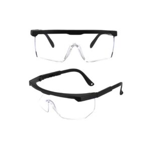 Sicherheitsbrille transparent/schwarz