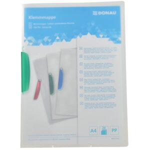 Klemmmappe, A4, 40 Blatt, PP, grün