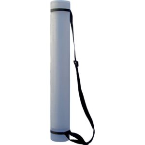 Zeichenrollen-Köcher, transparent/weiß