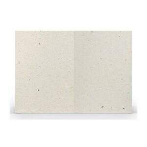 Briefkarte Paperado - B6, 240 g/qm, doppelt, hoch, planliegend, terra vanilla
