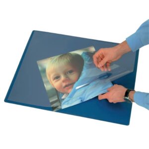 Schreibunterlage - 63 x 50 cm, blau