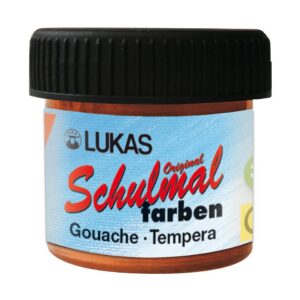 Schulmalfarbe 18 ml siena