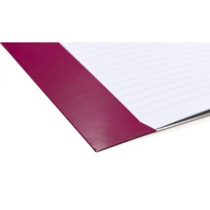 19854 Heftschoner Karton - A5, weinrot