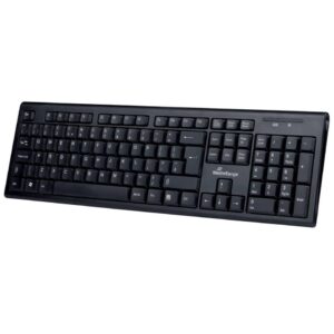 Funk-Tastatur - QWERTZ, schwarz