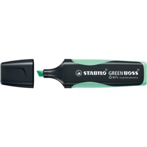 Umweltfreundlicher Textmarker - GREEN BOSS Pastel - Einzelstift - Hauch von Minzgrün