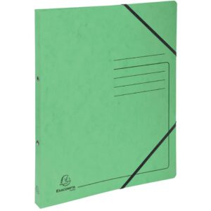 Ringhefter - A4, 2-Ring, Ring-Ø 25 mm, Gummizug, lindgrün