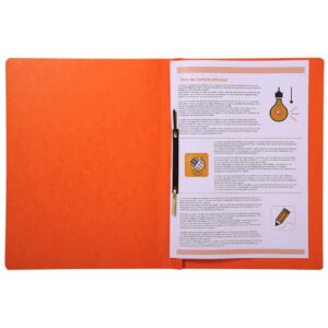 Schnellhefter - A4, 350 Blatt, Colorspan-Karton, 355 g/qm, orange