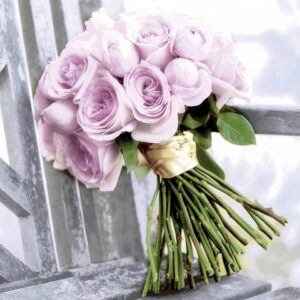 Motivserviette, Rosa Romanze, 33 x 33cm, 3-lagig, 20 Stück