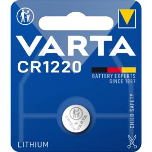 Knopfzellen-Batterie Lithium CR1220, 1 Stück