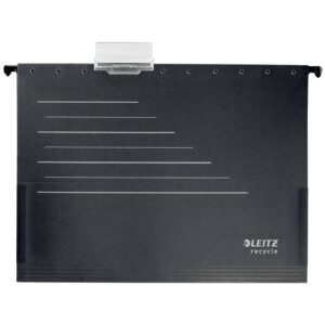 1922 Hängetasche Alpha® Recycle - seitlich mit Fröschen, Karton (RC), schwarz