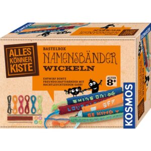 Bastelset Namensbänder wickeln